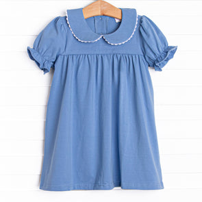 Goodbye Blue Skies Dress, Blue
