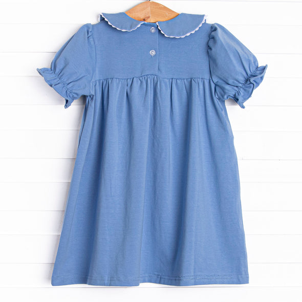 Goodbye Blue Skies Dress, Blue