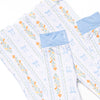 Classically Corded Bamboo Pajama Set, Blue
