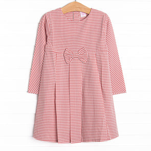 Pinky Promise Plaid Dress, Pink