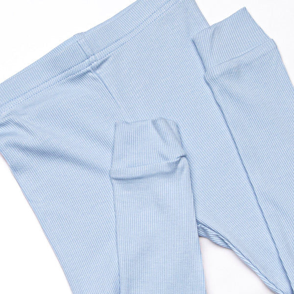 Blue Sky Bamboo Pajama Set, Blue