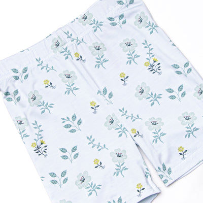 Right Place and Thyme Bamboo Pajama Short Set, Green