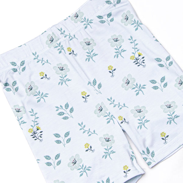Right Place and Thyme Bamboo Pajama Short Set, Green