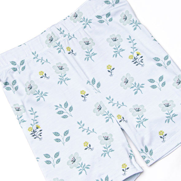 Right Place and Thyme Bamboo Pajama Short Set, Green