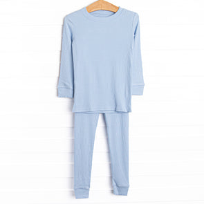 Blue Sky Bamboo Pajama Set, Blue