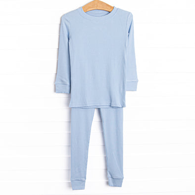 Blue Sky Bamboo Pajama Set, Blue