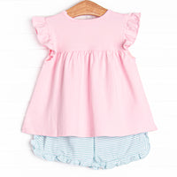 Caitlyn Pima Short Set, Pink