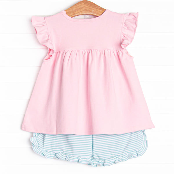 Caitlyn Pima Short Set, Pink