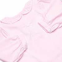Golfing Gal Applique Ruffle Neck Legging Set, Pink