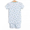 Right Place and Thyme Bamboo Pajama Short Set, Green