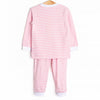 Funny Bunny Applique Soft Set, Pink Stripe