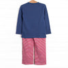 Best in Show Applique Pant Set, Blue