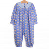 Caring Companion Romper, Blue