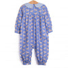 Caring Companion Romper, Blue