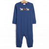 Best in Show Applique Romper, Blue