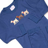 Best in Show Applique Romper, Blue