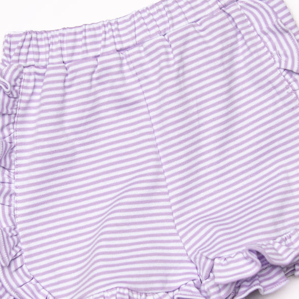 Caitlyn Pima Short Set, Purple