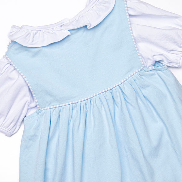 Chasing My Blues Away Dress Set, Blue