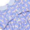 Caring Companion Romper, Blue