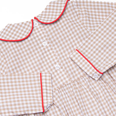 Seventh Inning Stretch Applique Bubble, Tan