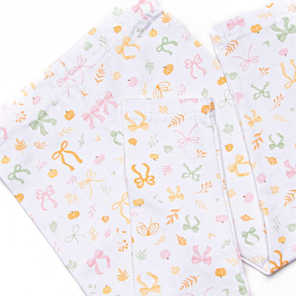 Pinwheel Pumpkin Patch Legging Set, Pink