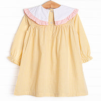 Peyton Long Sleeve Dress, Yellow