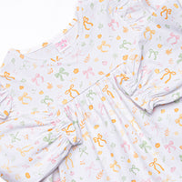 Pinwheel Pumpkin Patch Diaper Set, Pink