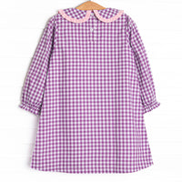 Spell Season Applique Dress, Purple