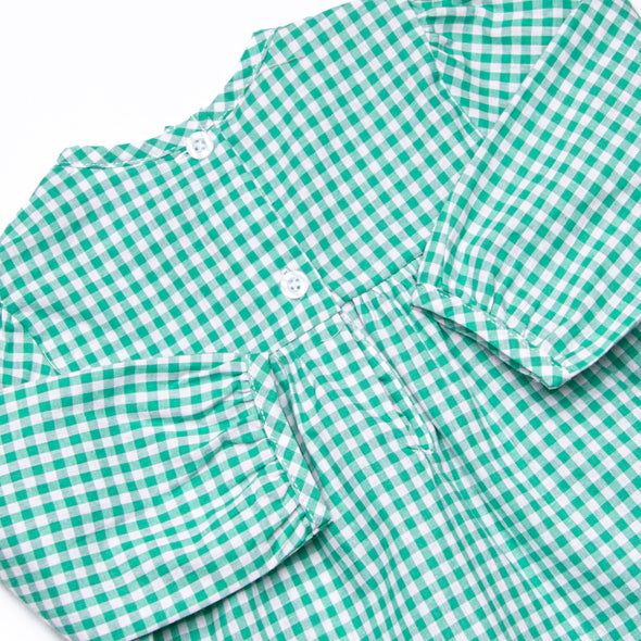 Sage and Satin Diaper Set, Green
