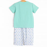 Truck Stop Pant Set, Green