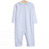 Zoo Park Pals Applique Romper, Blue