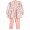 Berries and Bows Legging Set, Pink