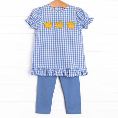 Pride Land Pals Applique Legging Set, Blue
