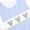 Jungle Joyride Smocked Jon Jon, Blue