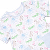 Zoo Park Pals Pocket Ruffle Legging Set, Blue