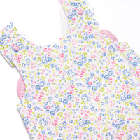 Gingham in the Garden Bloomer Set, Pink