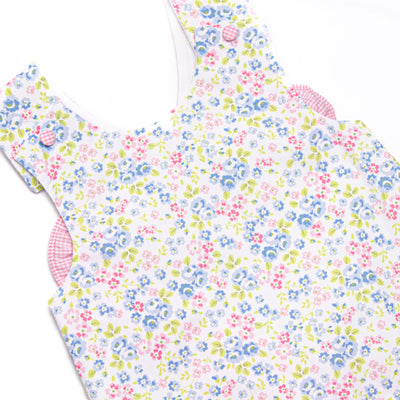 Gingham in the Garden Bloomer Set, Pink