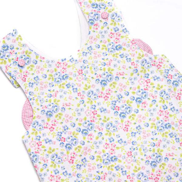 Gingham in the Garden Bloomer Set, Pink