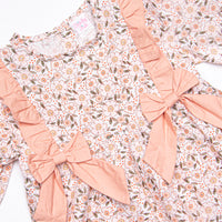 Berries and Bows Legging Set, Pink