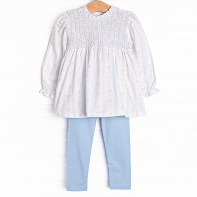 Sweet pea leggings top
