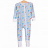 Rocket to Sleep Bamboo Zippy Pajama, Blue