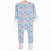 Rocket to Sleep Bamboo Zippy Pajama, Blue