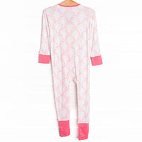 Rise and Shine Bamboo Zippy Pajama, Pink