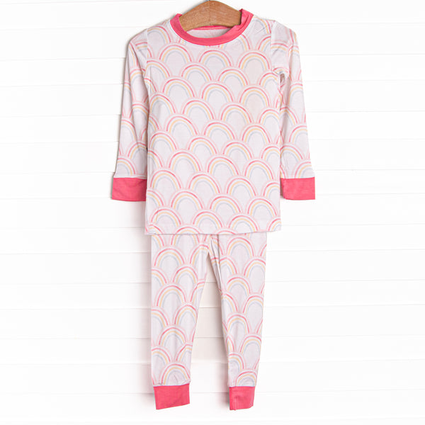 Rise and Shine Bamboo Pajama Set, Pink