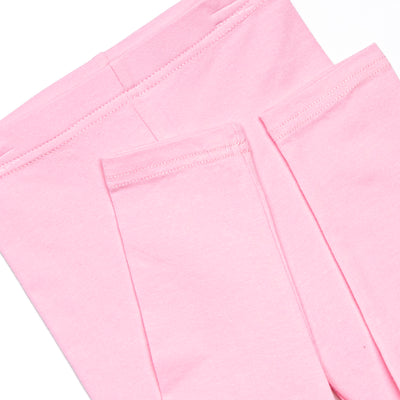 Jurassic Journey Applique Legging Set, Pink Stripe