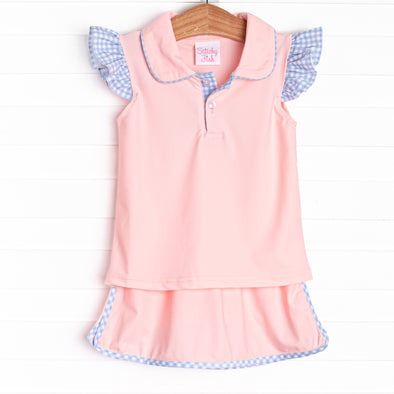Simple Serve Skort Set, Pink