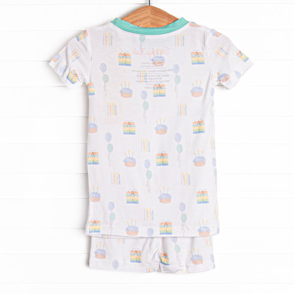 You're Invited Bamboo Pajama Short Set, Green