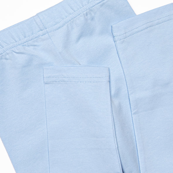 Sweet Pea Stripes Legging Set, Blue