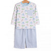 Zoo Park Pals Pant Set, Blue