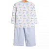 Zoo Park Pals Pant Set, Blue